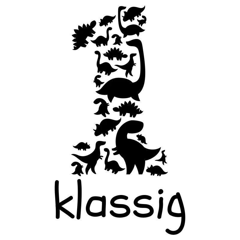 Dinosaurier Einschulung Erstklassig 1. Klasse