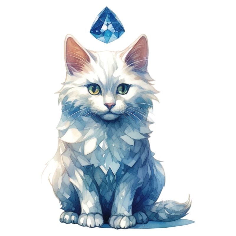 Geburtsstein-Katze März