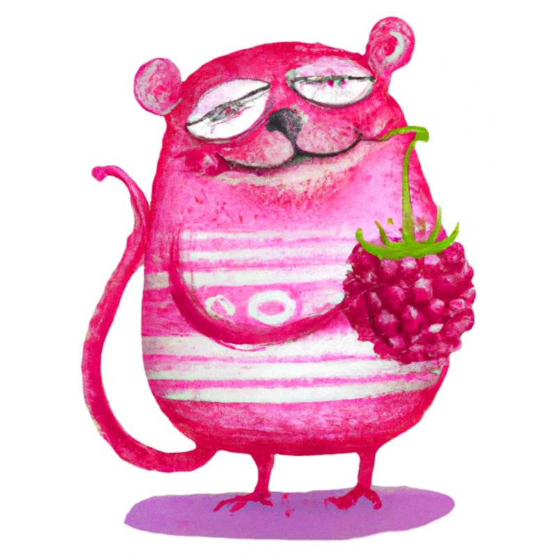 Raspberry cat