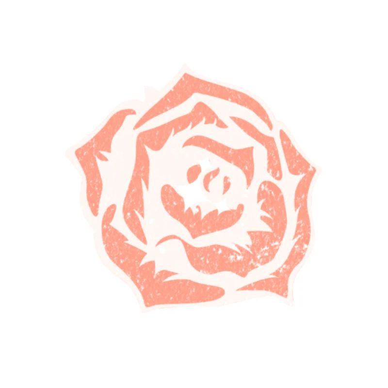 Libérez la rose du destin et la devise de la vie