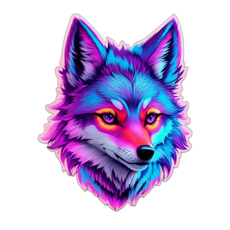 cute wolf head 5