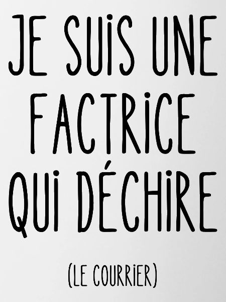 factrice qui déchire