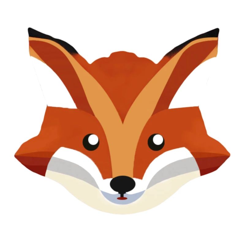 Conception mignonne de renard