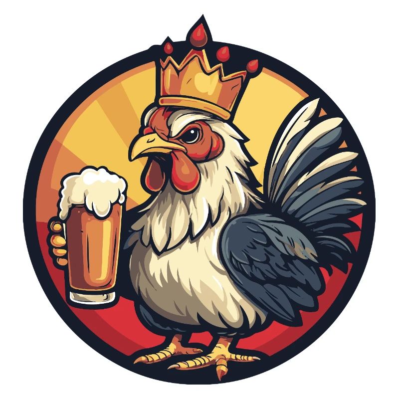 Huhn Bier