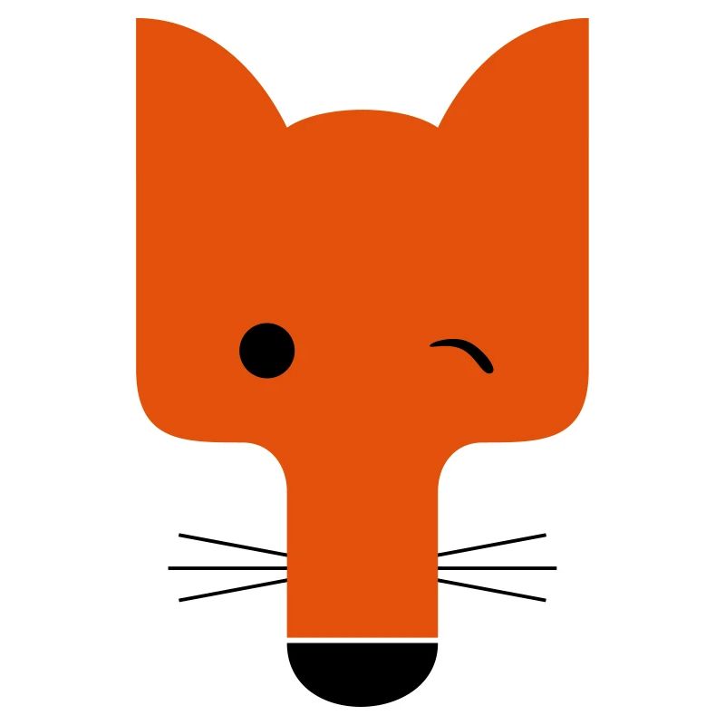 Fox blinking