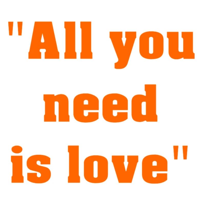 Love Anthem Typography