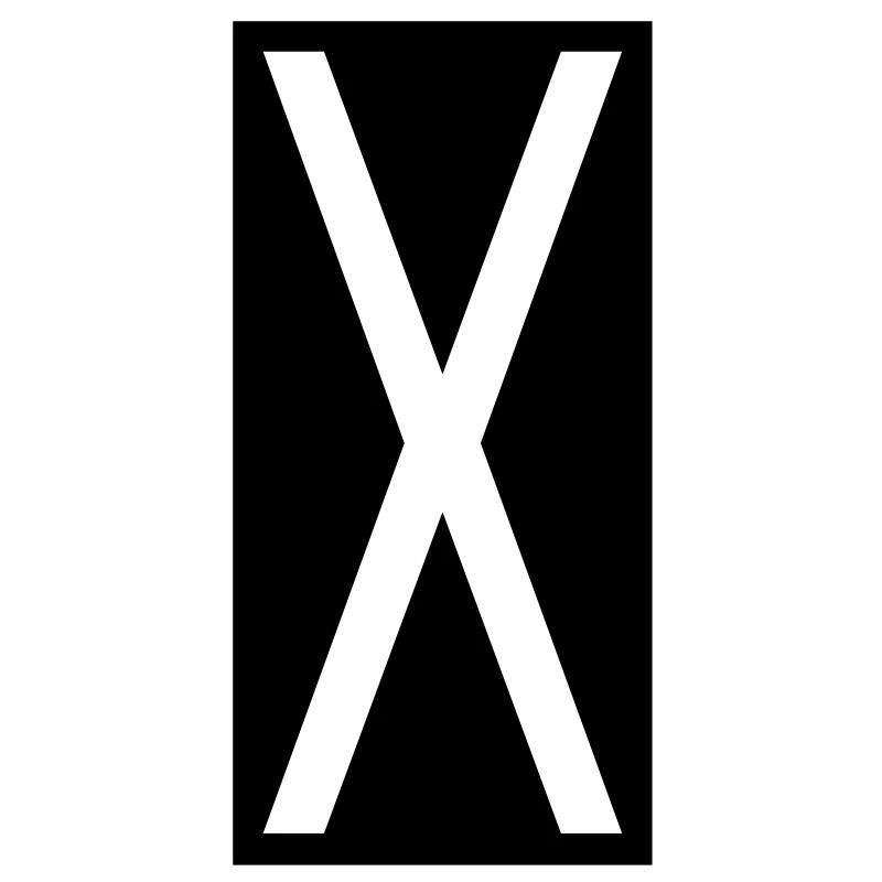 Rectangle X