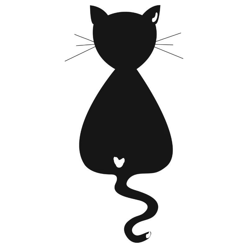 Cat black