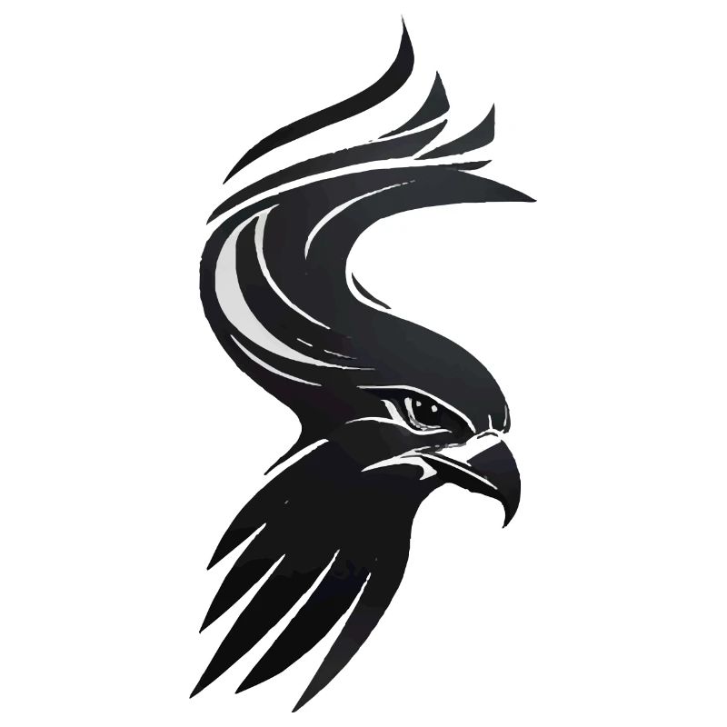 Aigle Oiseau de proie tête
