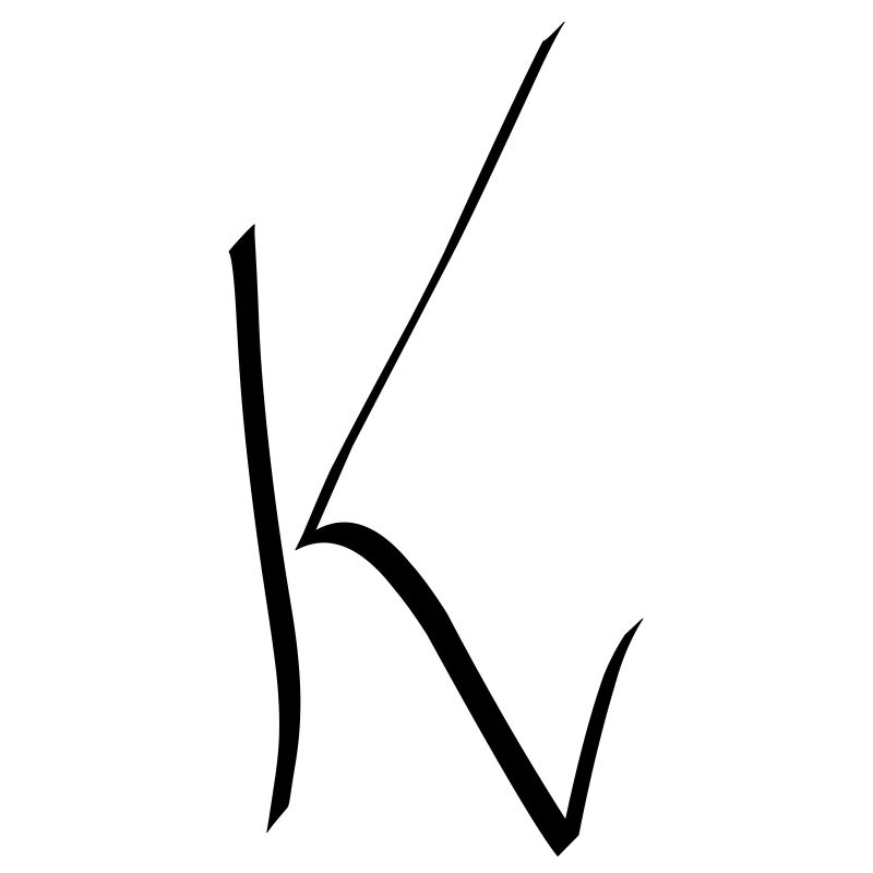 Buchstabe K