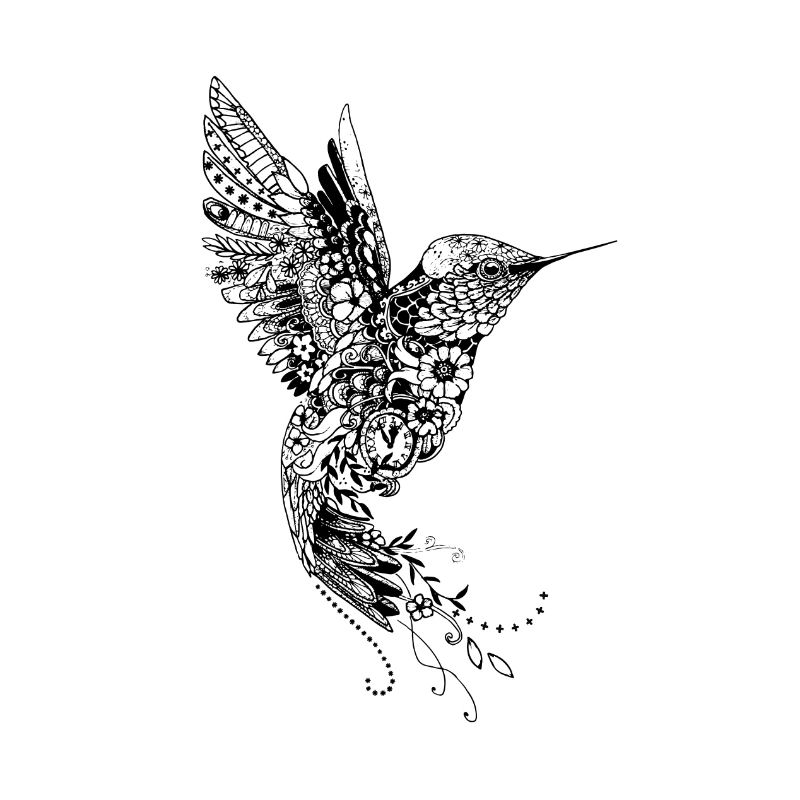 Grand colibri de conception