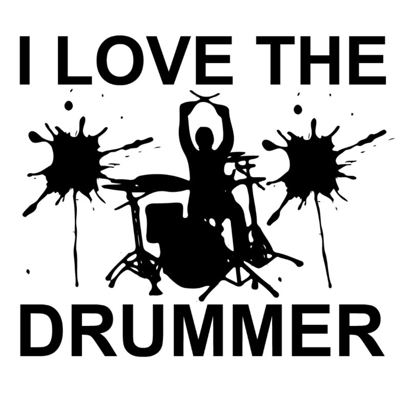 I love the drummer