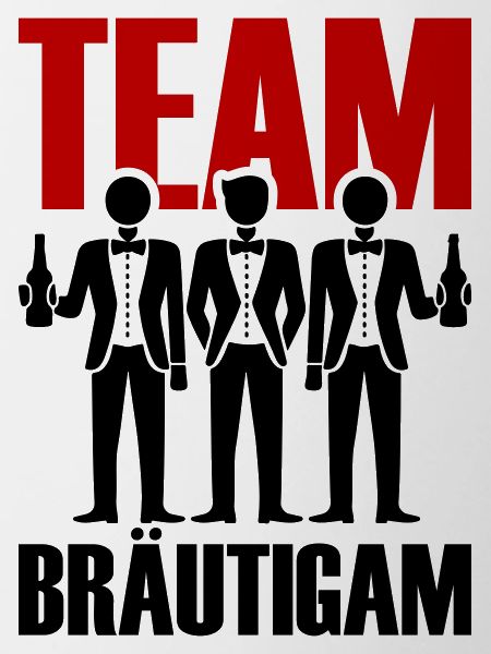 Team Groom Bachelor Wedding