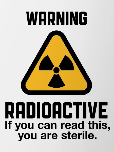 Attention: Radioactivity