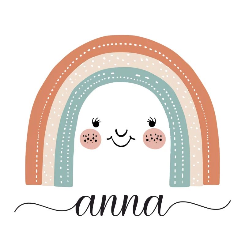 Anna! Regenbogen, personalisierbar