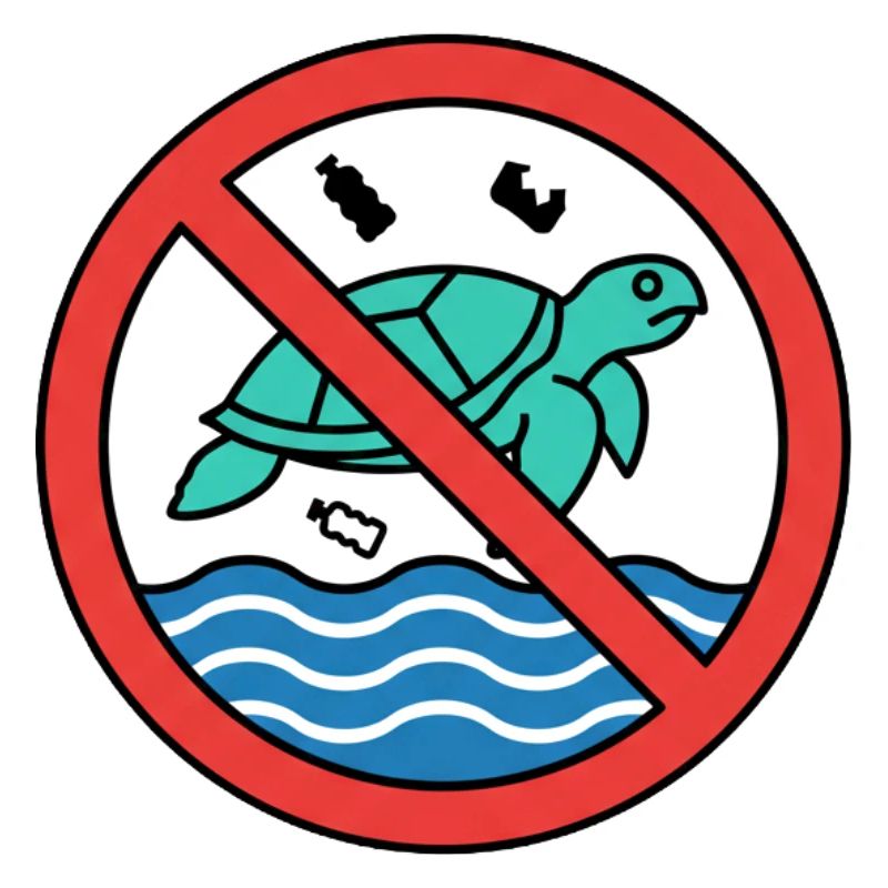 Stop plastic waste! | Save the turtles