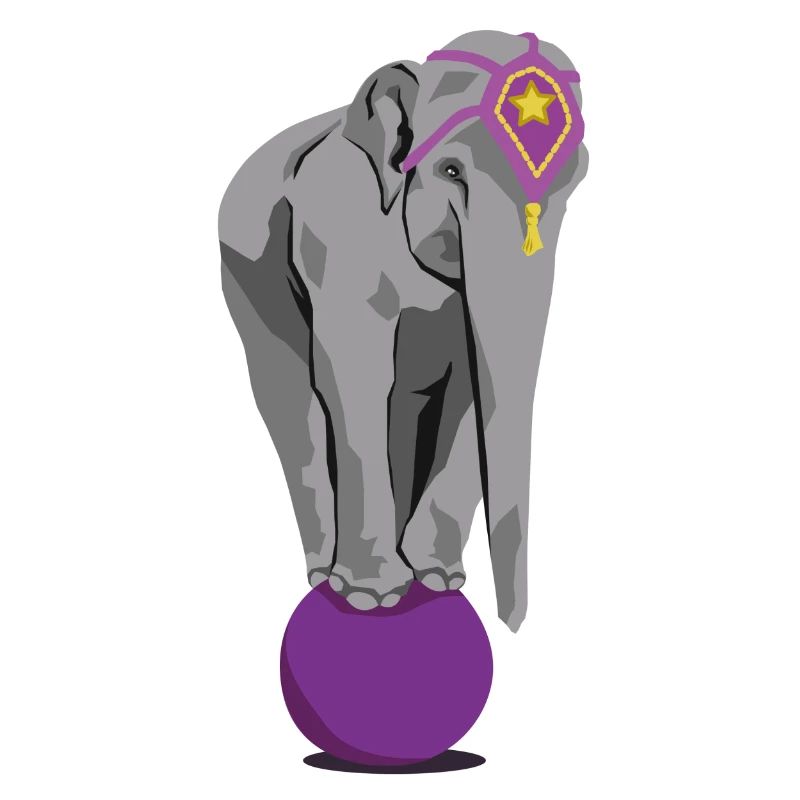 Zirkus Elefant