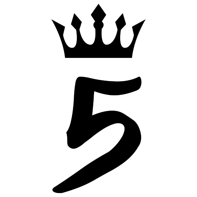 5 Number crown