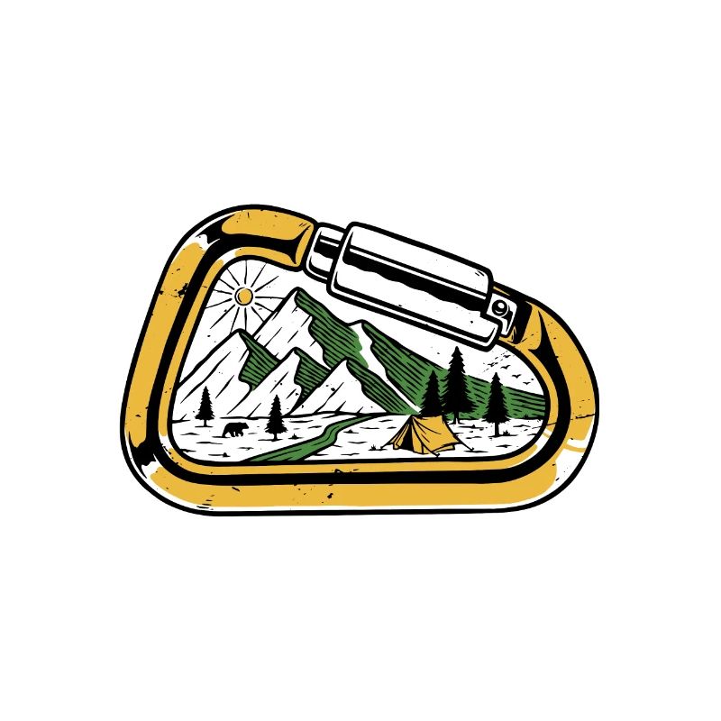 Camping mousqueton