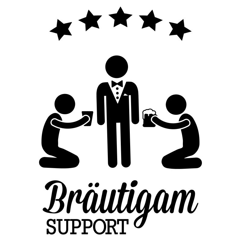 Supporter Bräutigam Junggesellenabschied JGA
