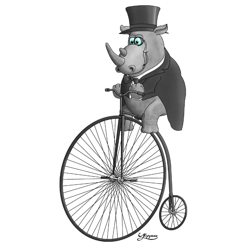 Drôle de cycliste