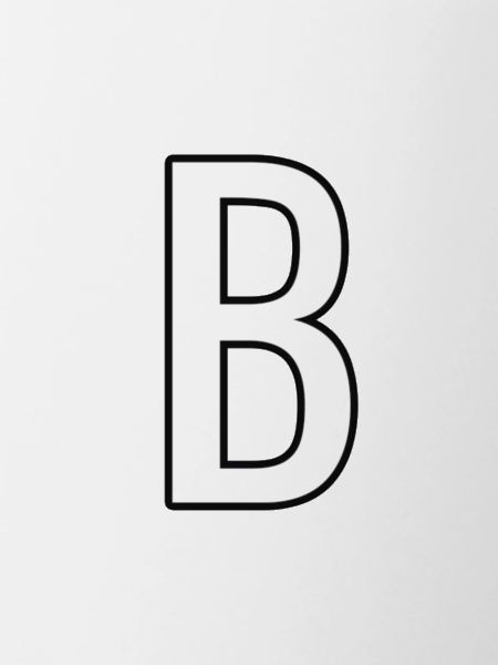 B