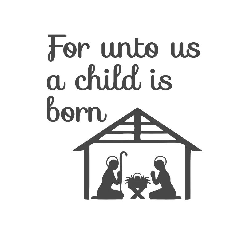 Crèche de Noël chrétienne