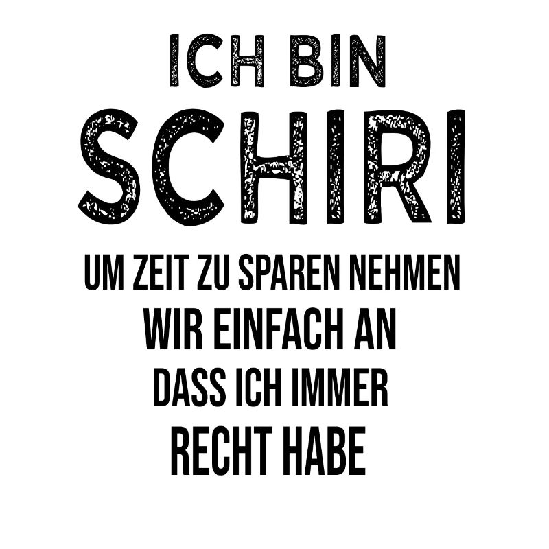 Ich bin Schiri Spruch Geschenkidee