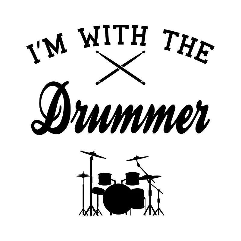 DRUMMER GIRLFRIEND gift drum kit for