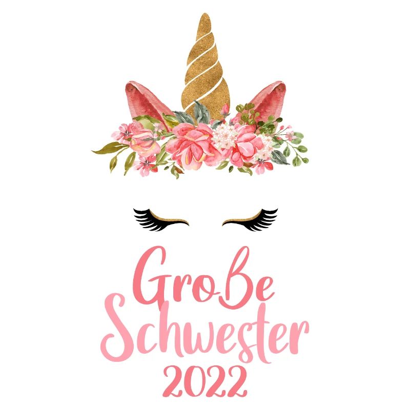 große Schwester 2022 Einhorn Schwangerschaft