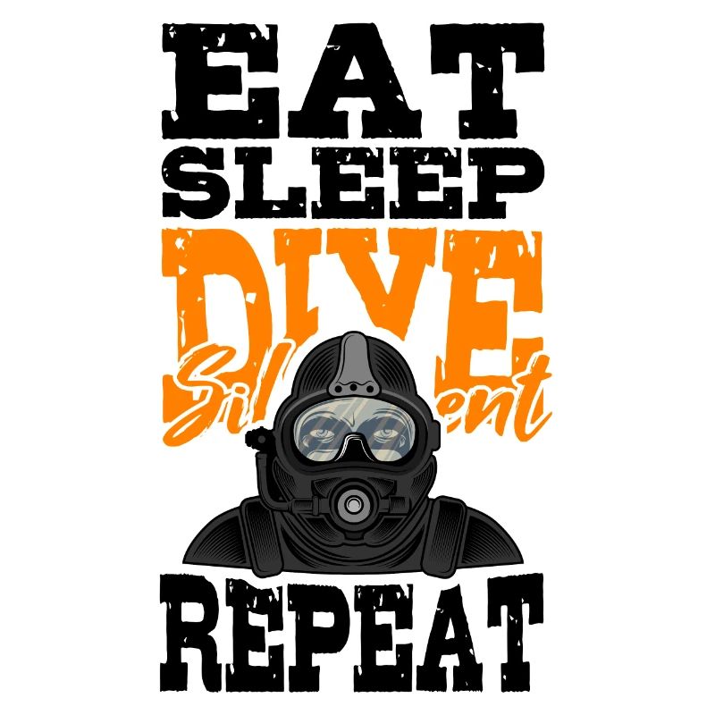 Eat Sleep Dive Silent Rebreather Plongée Tec Diver