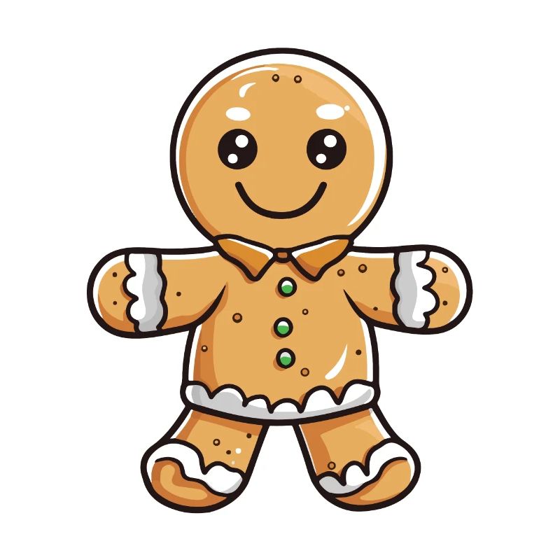 Gingerbread Biscuit Christmas Baking