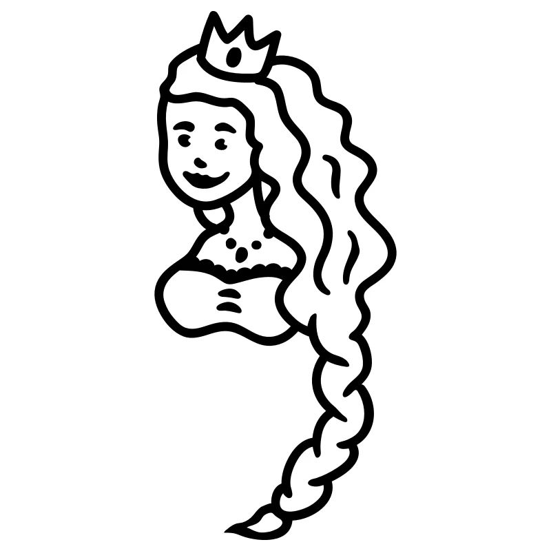 cheveux de princesse - ligne