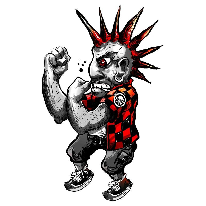 Punk se battre