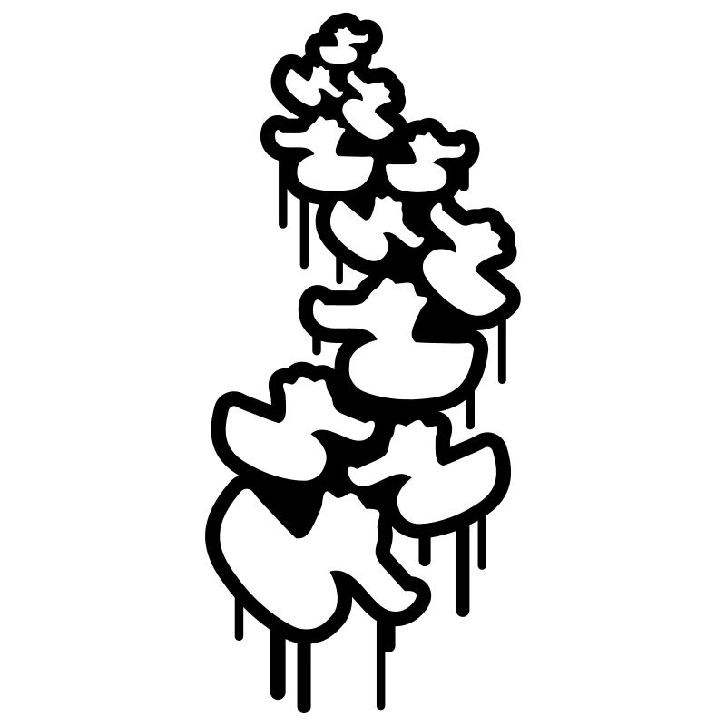 Rubber Duck Graffiti