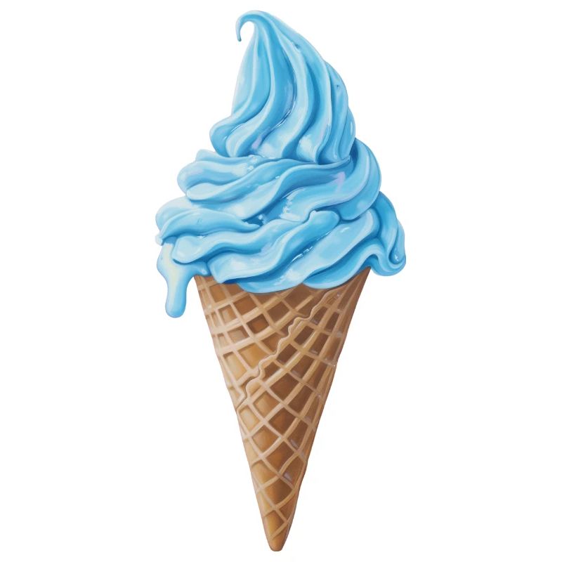 Blaues Eis