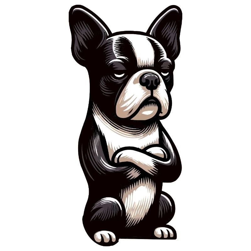 Boston Terrier Propriétaire du Boston Terrier Bosti