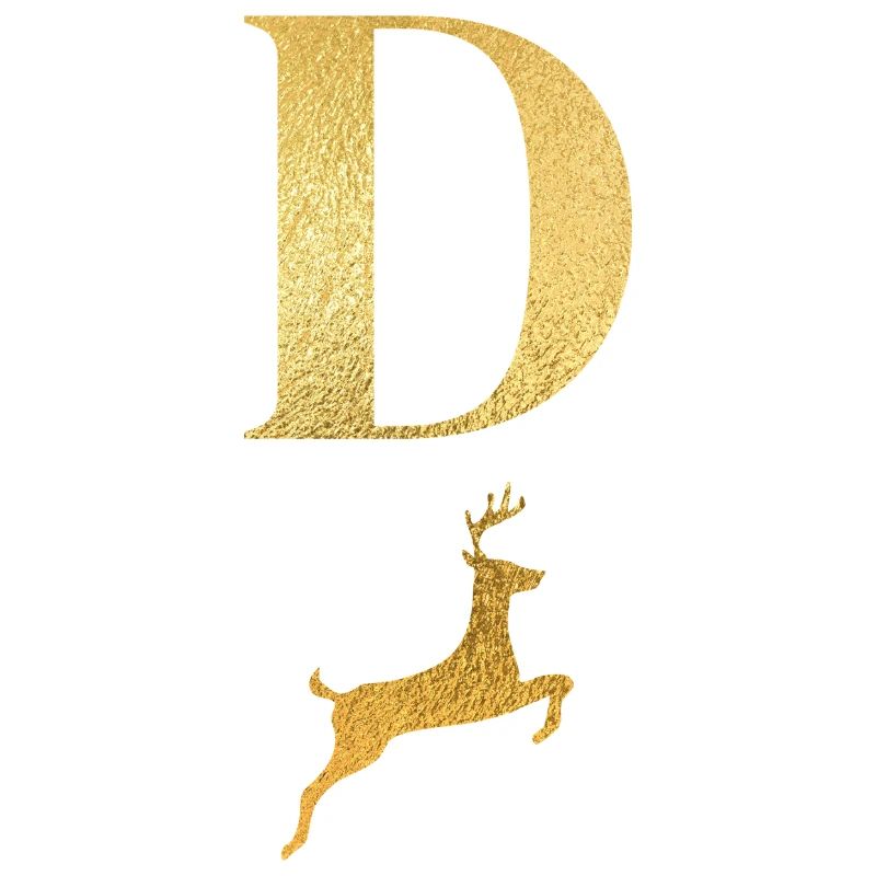 Golden Deer Letter - Gift Idea