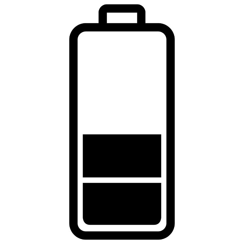 batterie faible