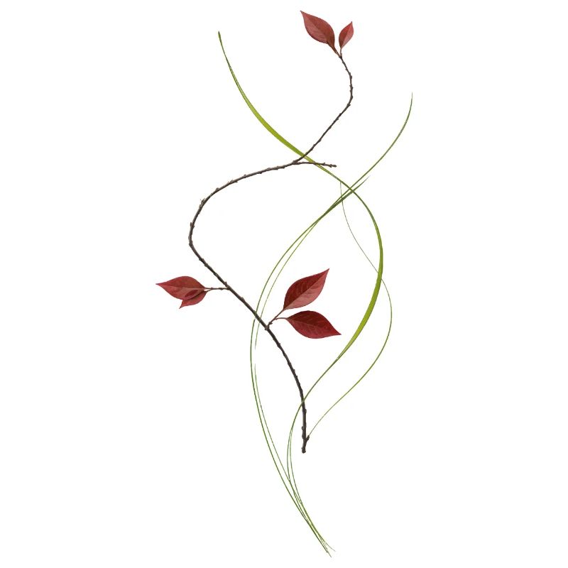Minimalistischer Ast im Ikebana Stil elegant 