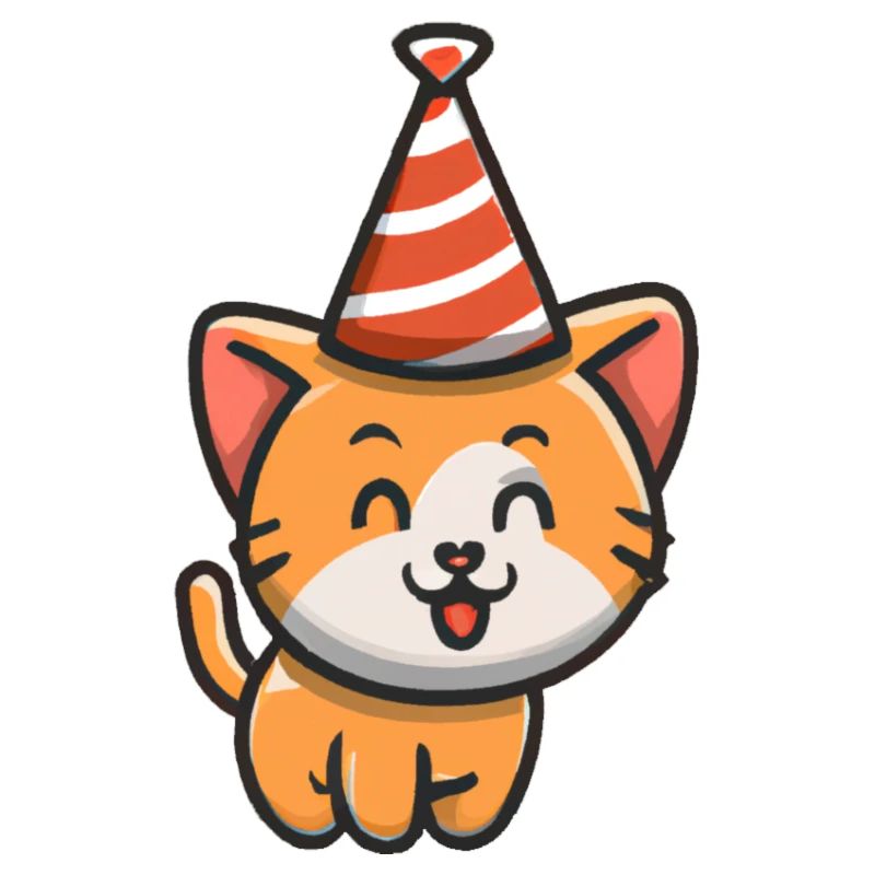 Chat avec Partyhat
