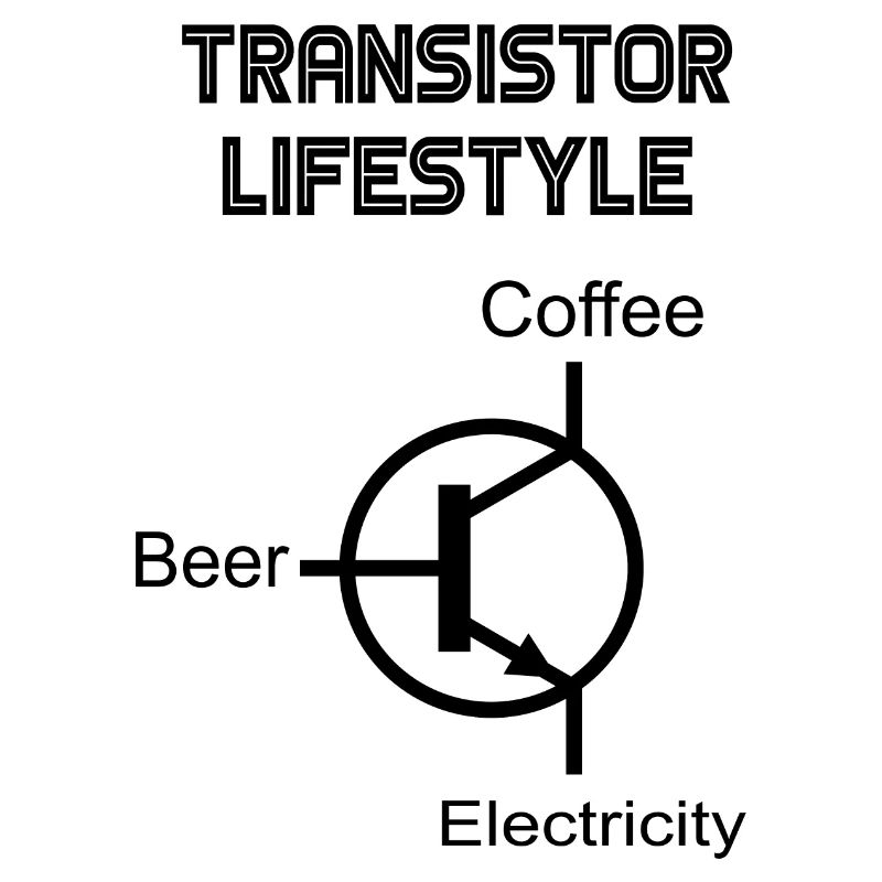 Elektriker Transistor Lebensstil Bier Kaffee
