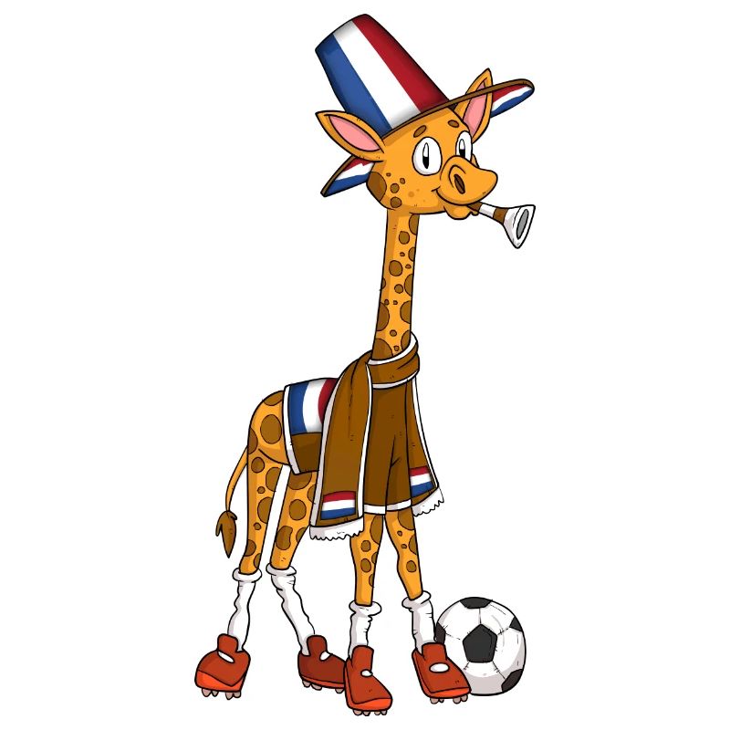 Giraffe Fan Pays-Bas