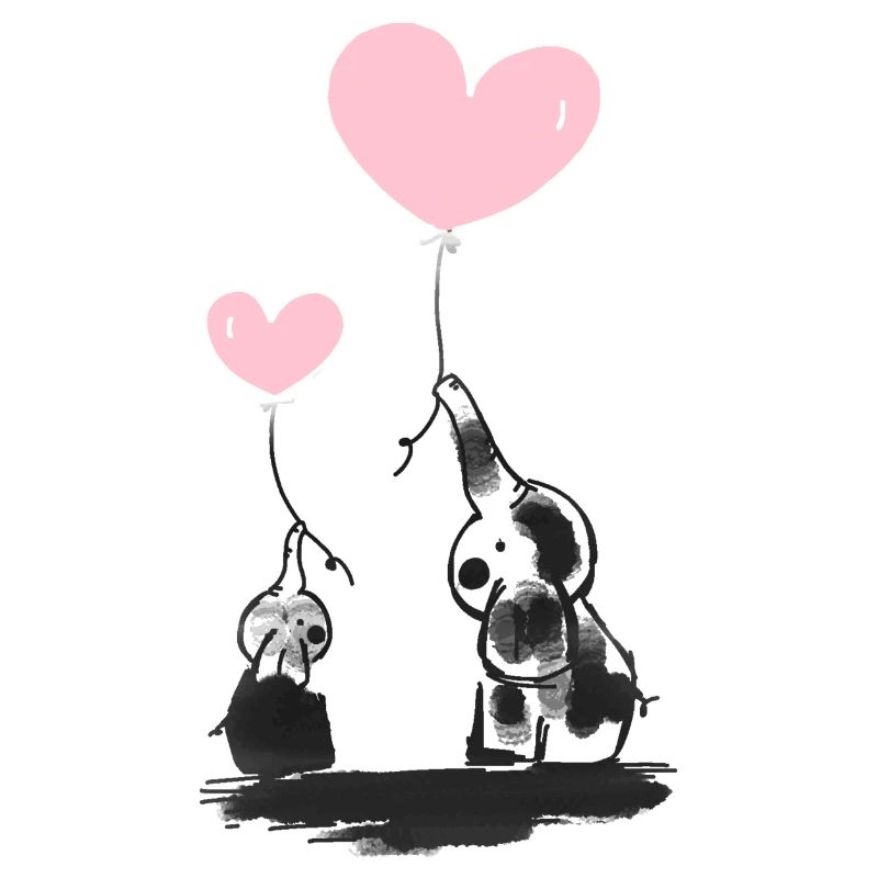 Éléphants doux
