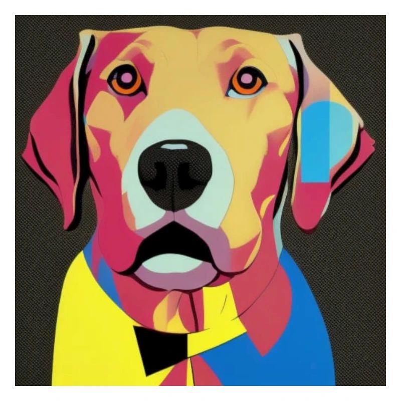 Dachshund Pop Art