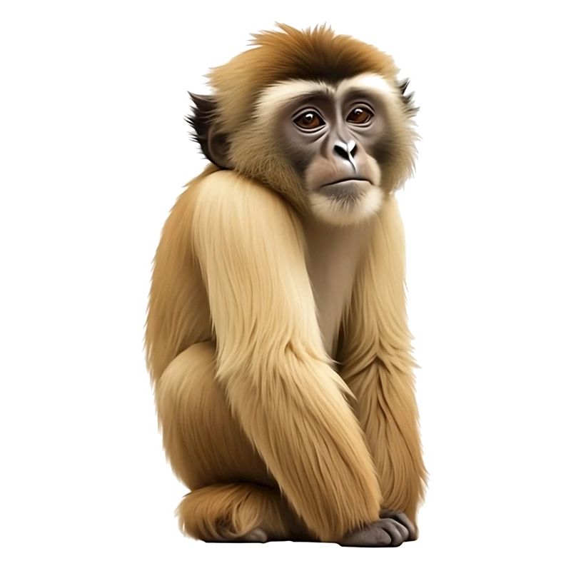 Gibbon Affe