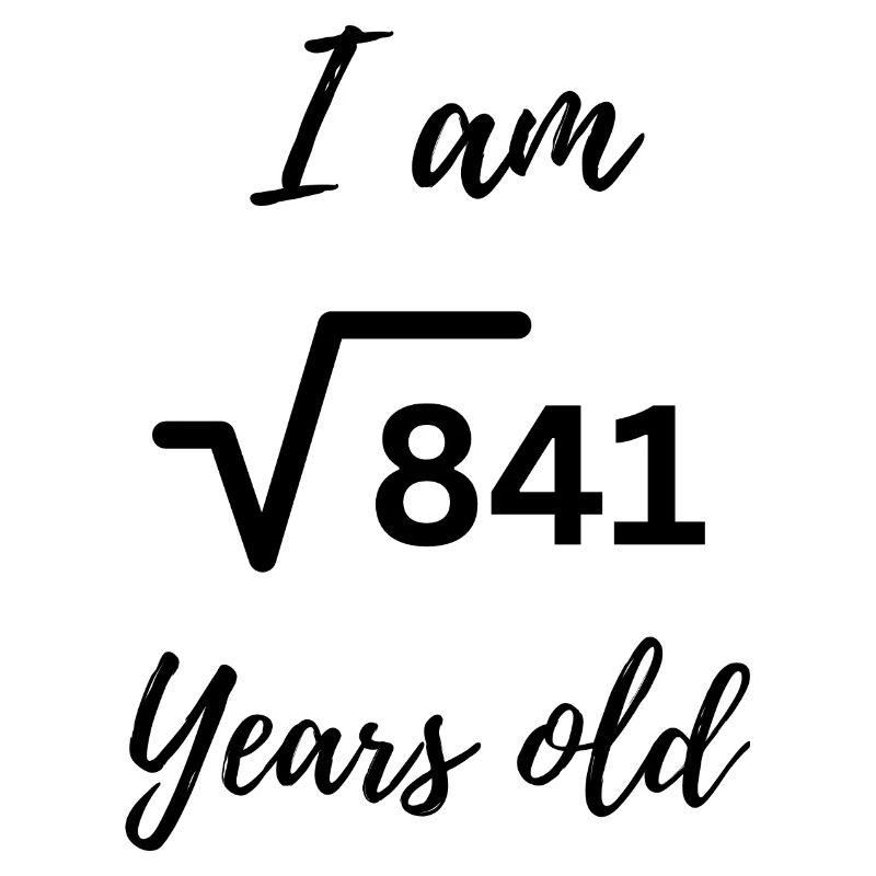 29 ans – Design de déclaration pour l’anniversaire