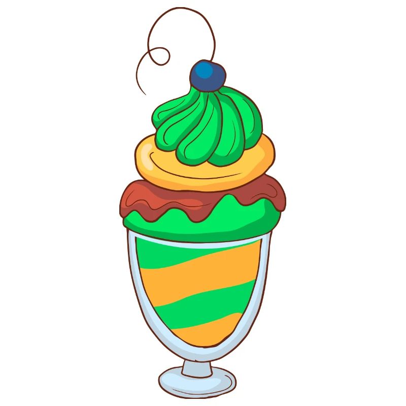 Crème glacée, crème glacée, crème glacée, crème glacée, boule, crème glacée, sundae