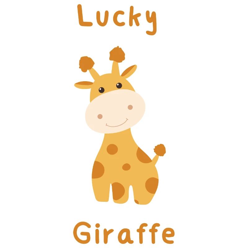 Girafe chanceuse