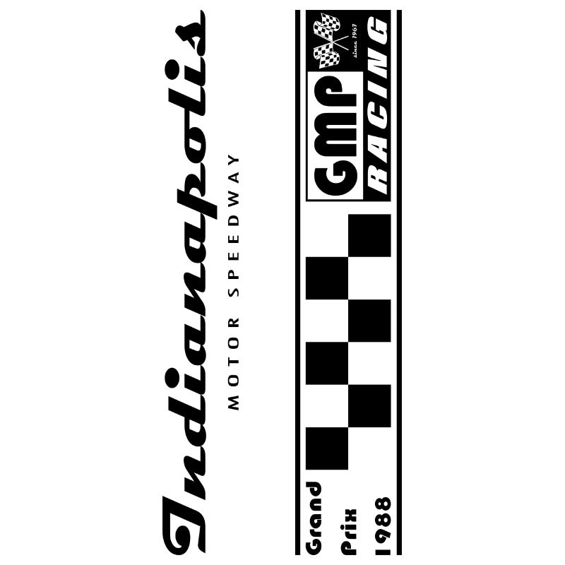 Conception de voiture de course Indianapolis